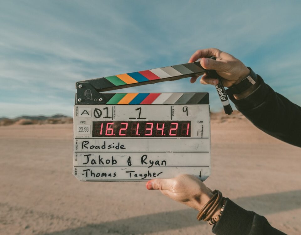As melhores curiosidades sobre o cinema! clap board roadside Jakob and Ryan