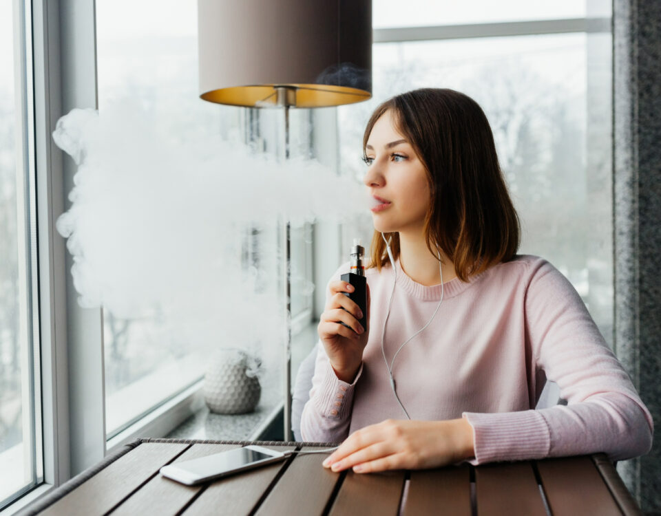 Apps que controlam temperatura e potência de dispositivos de vaporização