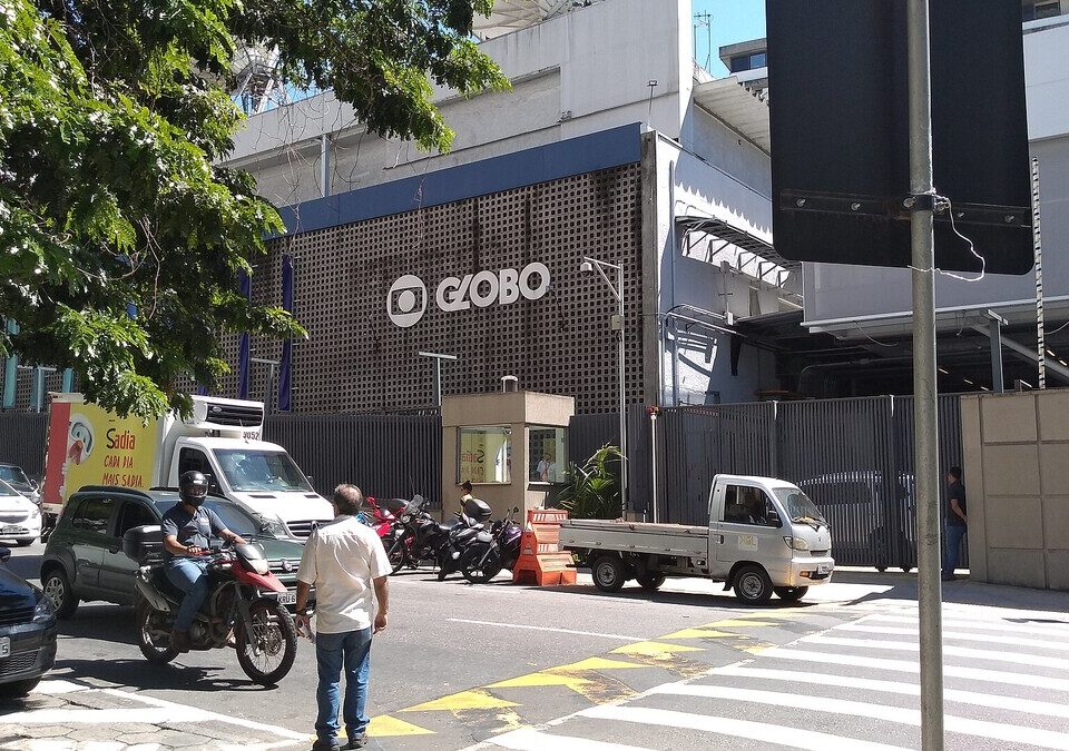 Prédio da sede da TV Globo no Rio de Janeiro